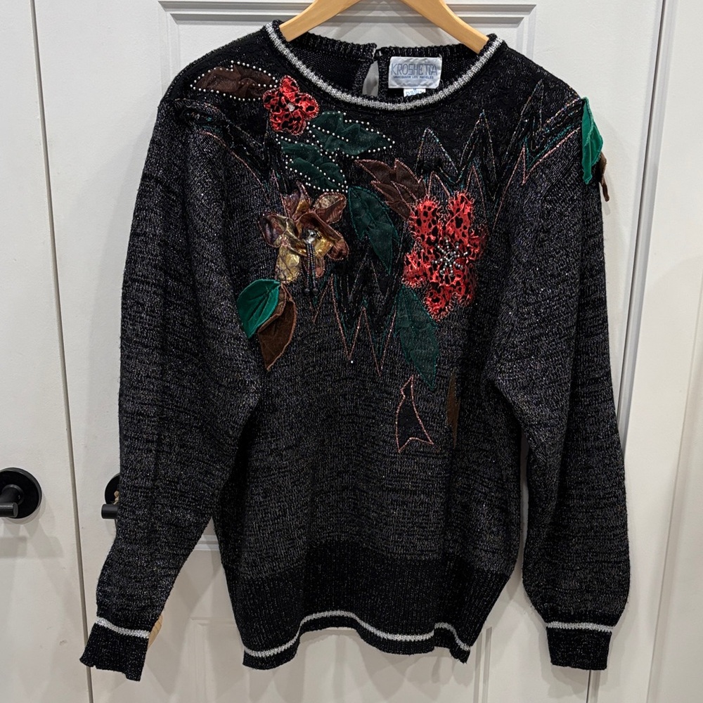 Vintage 80s Kroshetta sweater